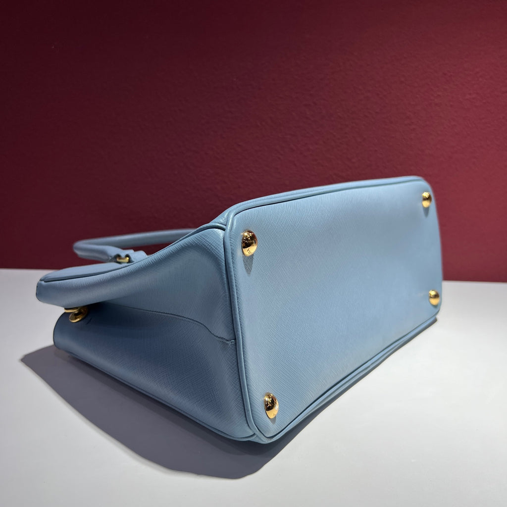 Prada Blue Satchel