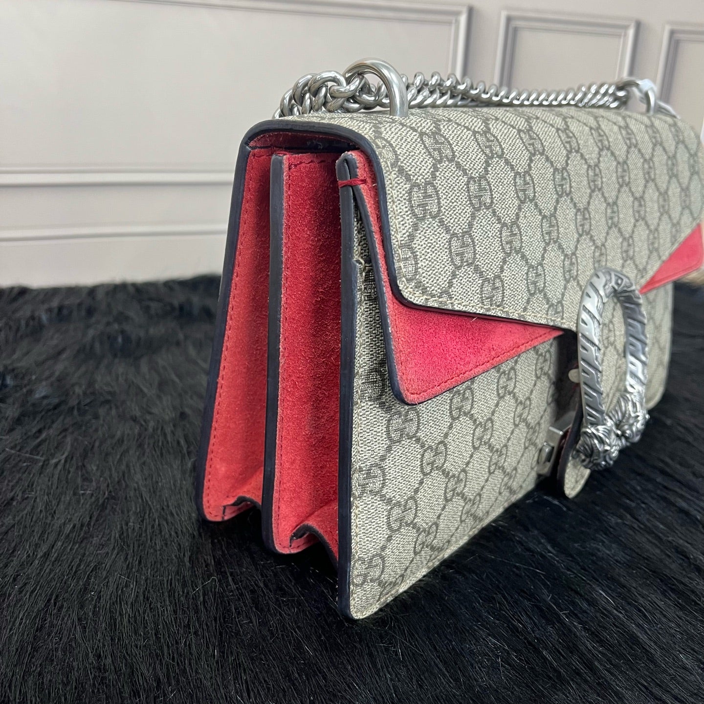Gucci Dionysus Collection Canvas Beige 499623 92TJN 8677
