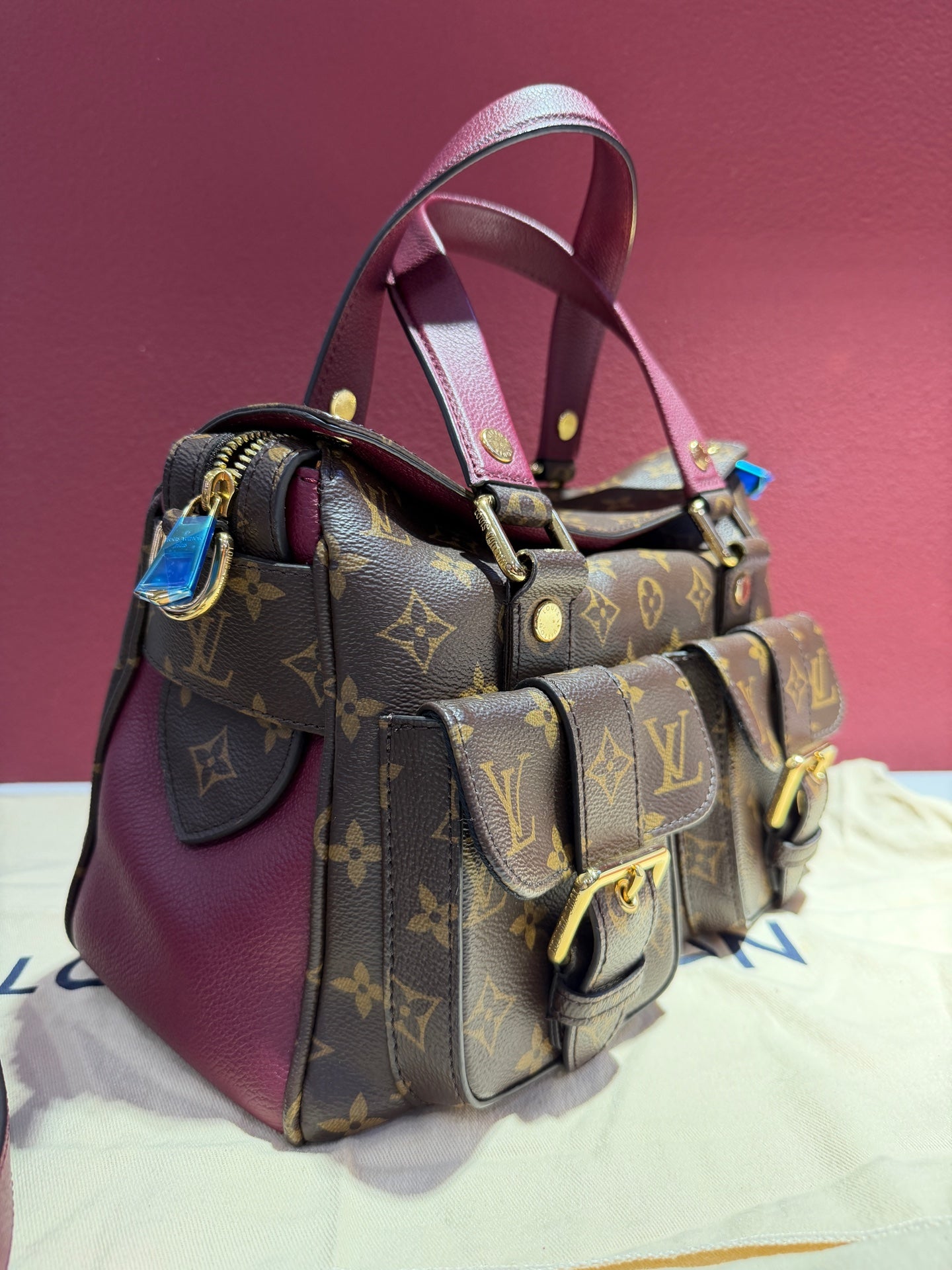 Louis Vuitton Red M43482