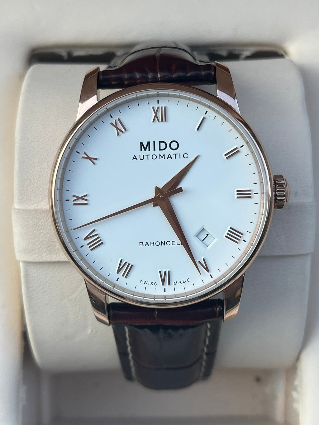 Mido Berenice Rose gold Automatic (self-winding) watch 38 millimeters M8600.2.26.8