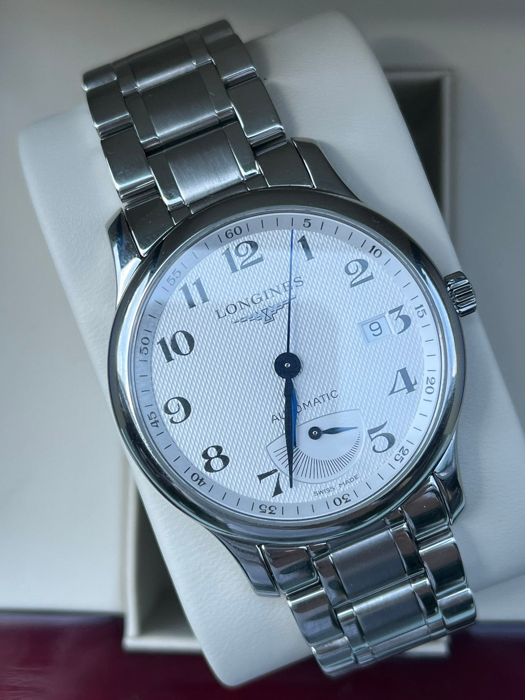 Longines Longines Master Collection White Automatic (self-winding) watch 38.50mm L2.708.4.78.6