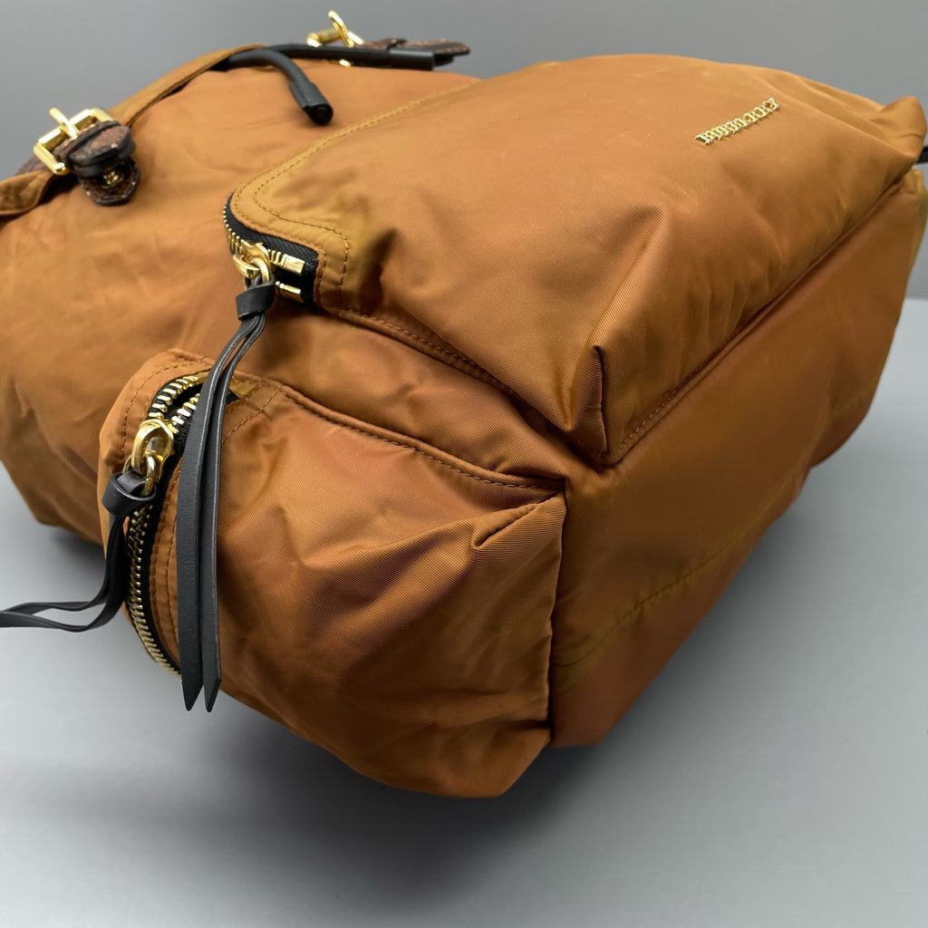 Burberry Cordura Brown Backpack