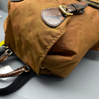 Burberry Cordura Brown Backpack