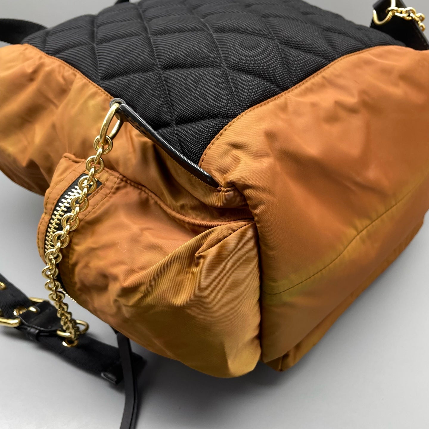 Burberry Cordura Brown Backpack