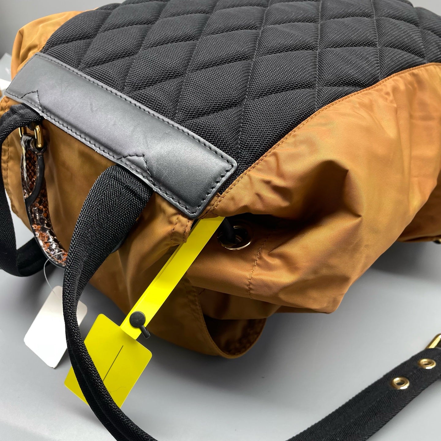 Burberry Cordura Brown Backpack