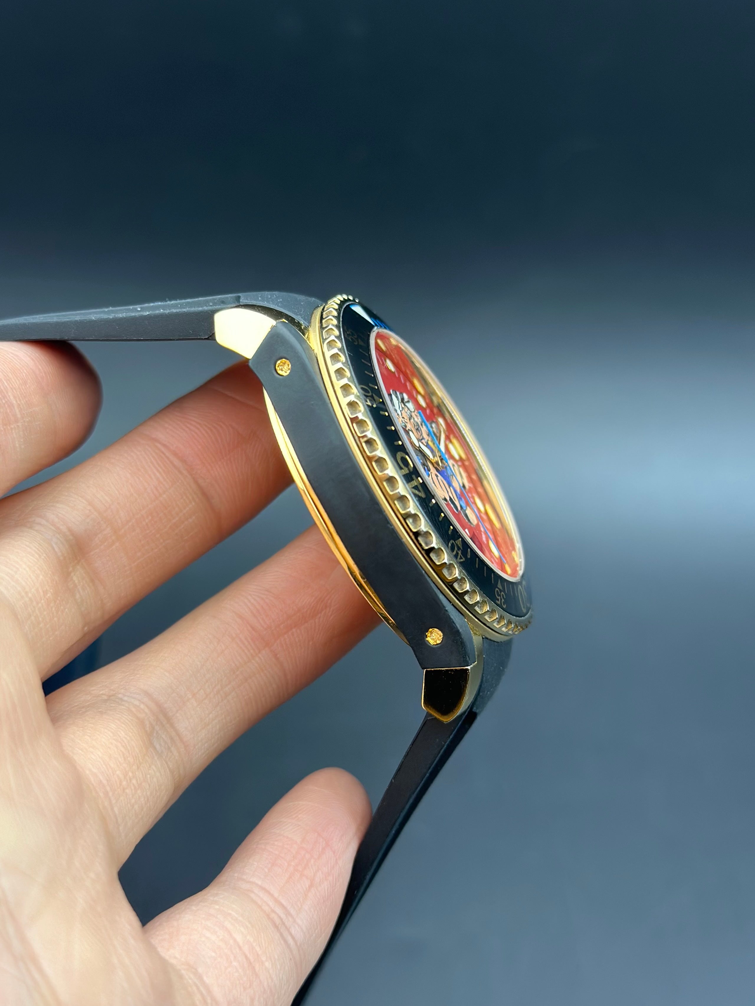 Gucci Neoprene Gold Quartz watch