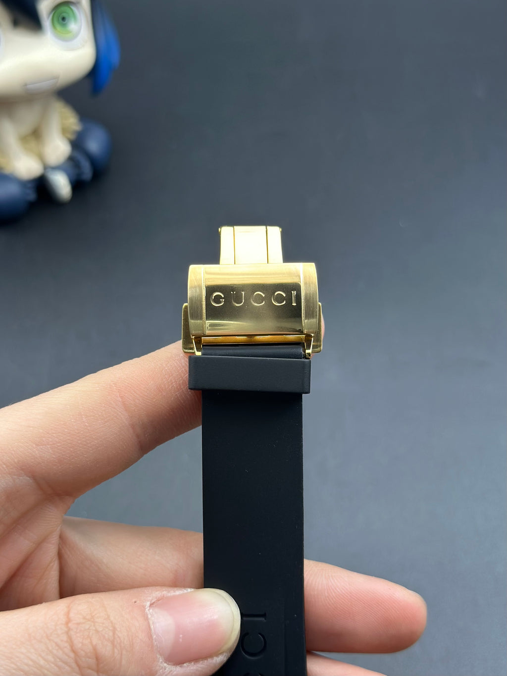 Gucci Neoprene Gold Quartz watch