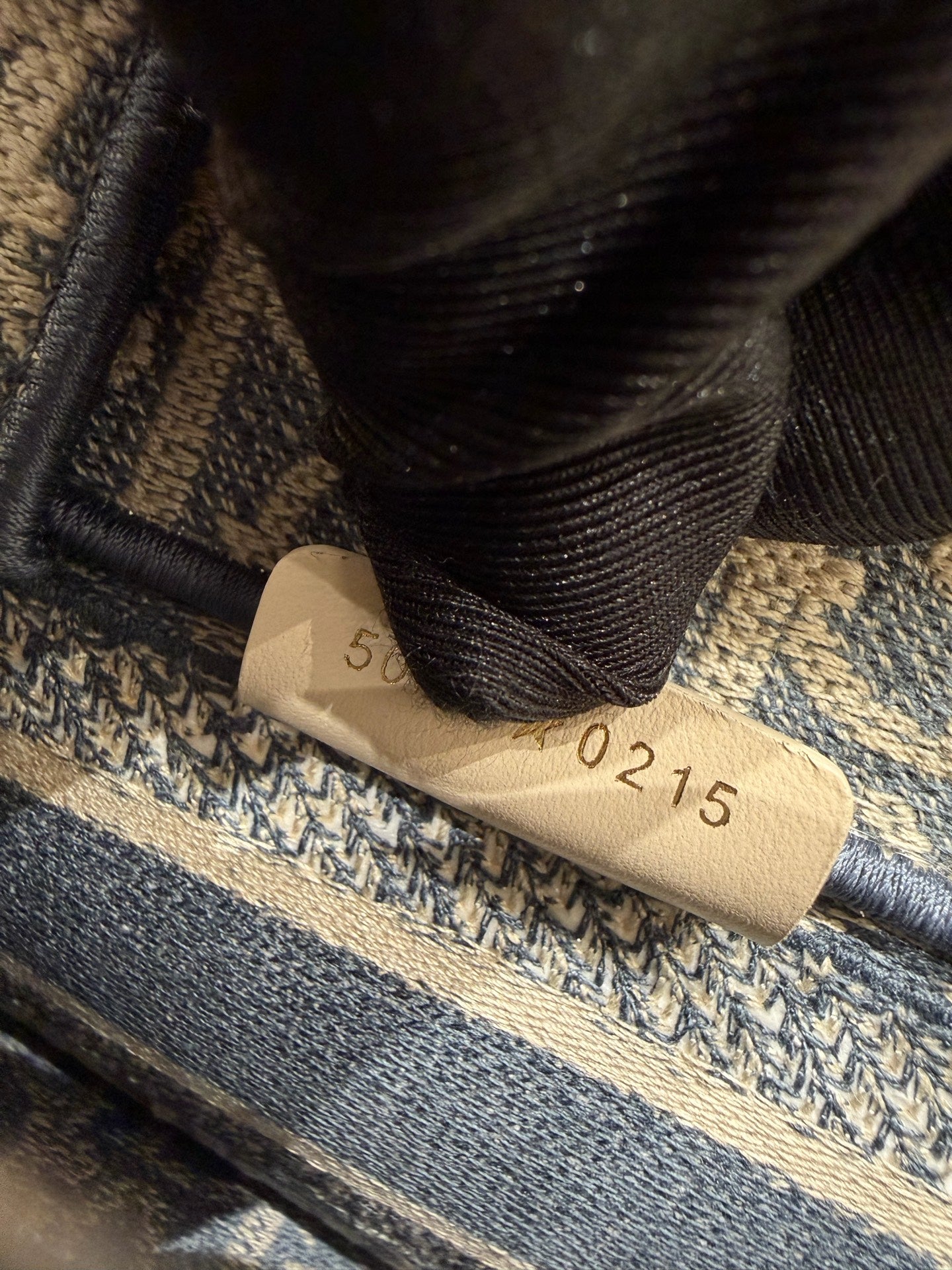 Dior Blue Tote
