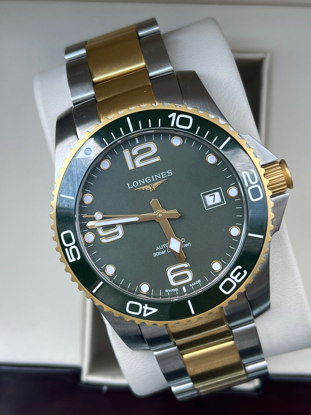 Longines Conquest Diving Series Green Automatic (self-winding) watch 43.00mm L3.782.3.06.7