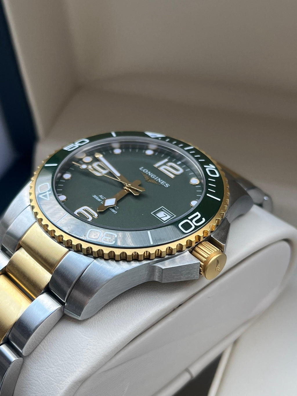 Longines Conquest Diving Series Green Automatic (self-winding) watch 43.00mm L3.782.3.06.7