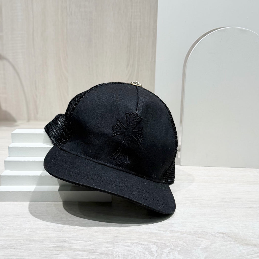 Chrome Hearts Black Baseball cap