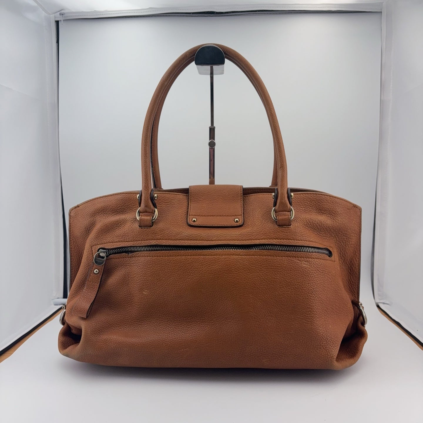 Balenciaga Brown Satchel