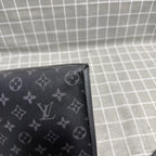 Louis Vuitton Pochette Voyage Canvas Black Clutch M61692