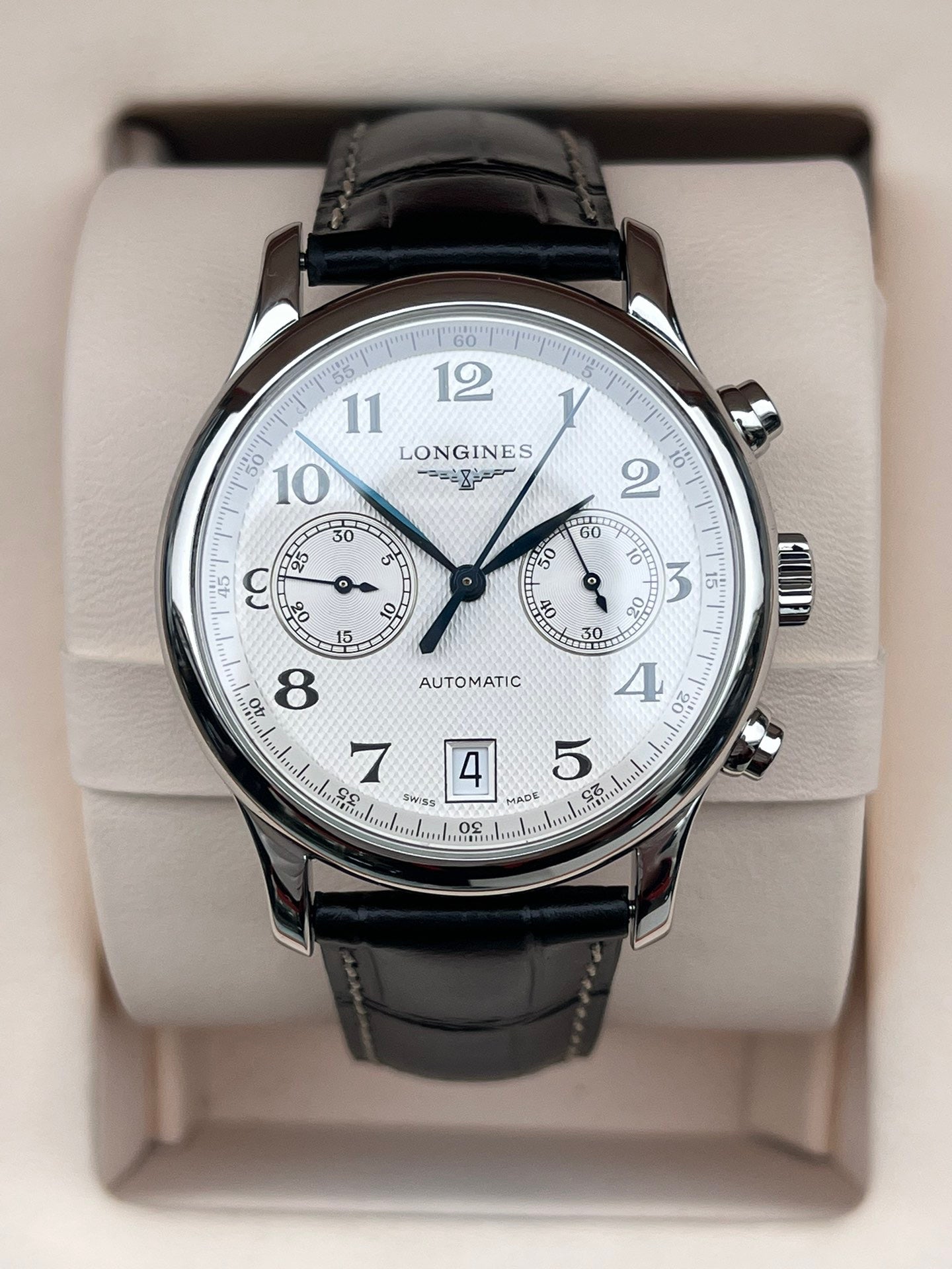 Longines Watchmaking Tradition White Automatic (self-winding) watch 38.5 millimeters L2.669.4.78.3