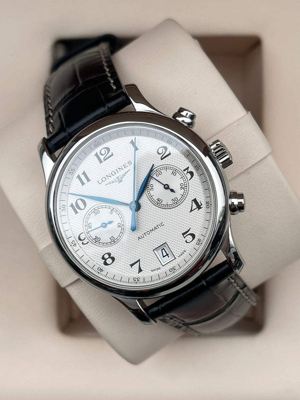 Longines Watchmaking Tradition White Automatic (self-winding) watch 38.5 millimeters L2.669.4.78.3