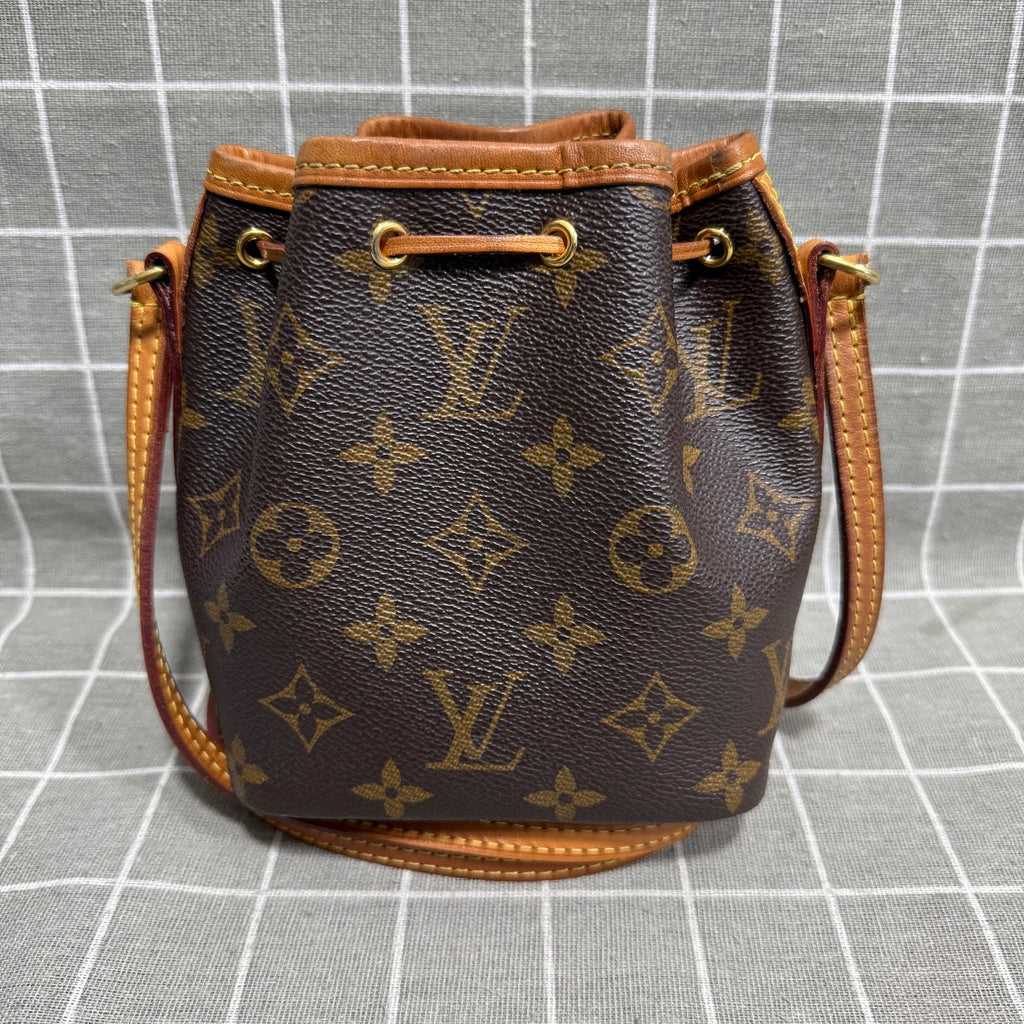 Louis Vuitton Canvas Bucket & Drawstring Bag