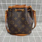 Louis Vuitton Canvas Bucket & Drawstring Bag