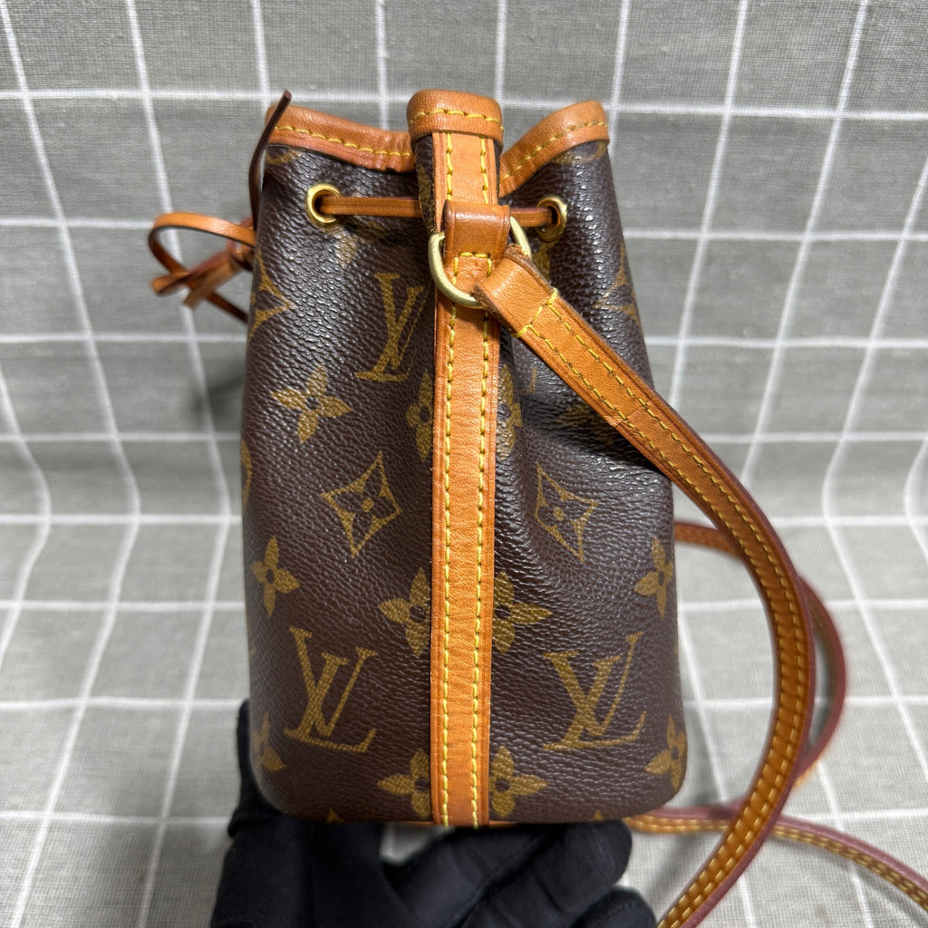 Louis Vuitton Canvas Bucket & Drawstring Bag