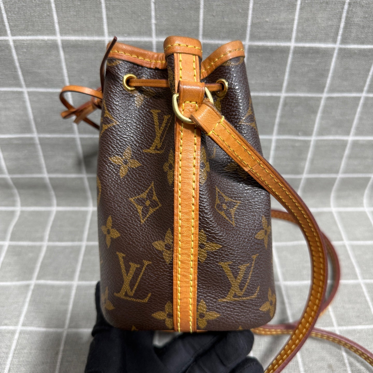 Louis Vuitton Canvas Bucket & Drawstring Bag