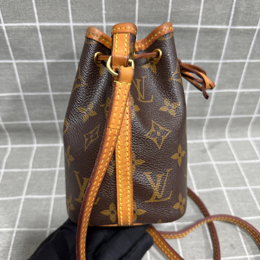 Louis Vuitton Canvas Bucket & Drawstring Bag