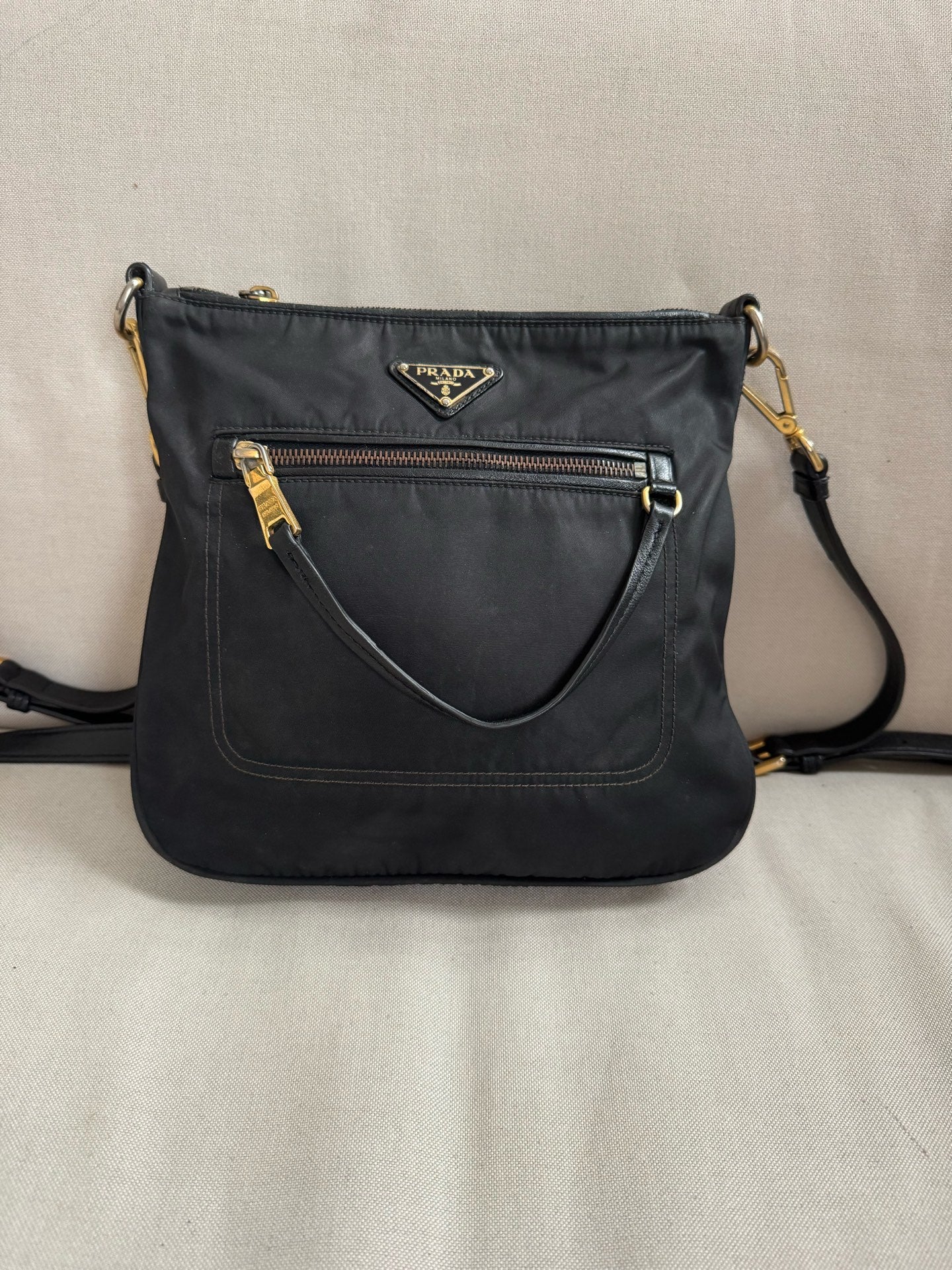 Prada Cordura Crossbody Length 25 x Width 1 x Height 25 cm BT0716-ZOT-F0002