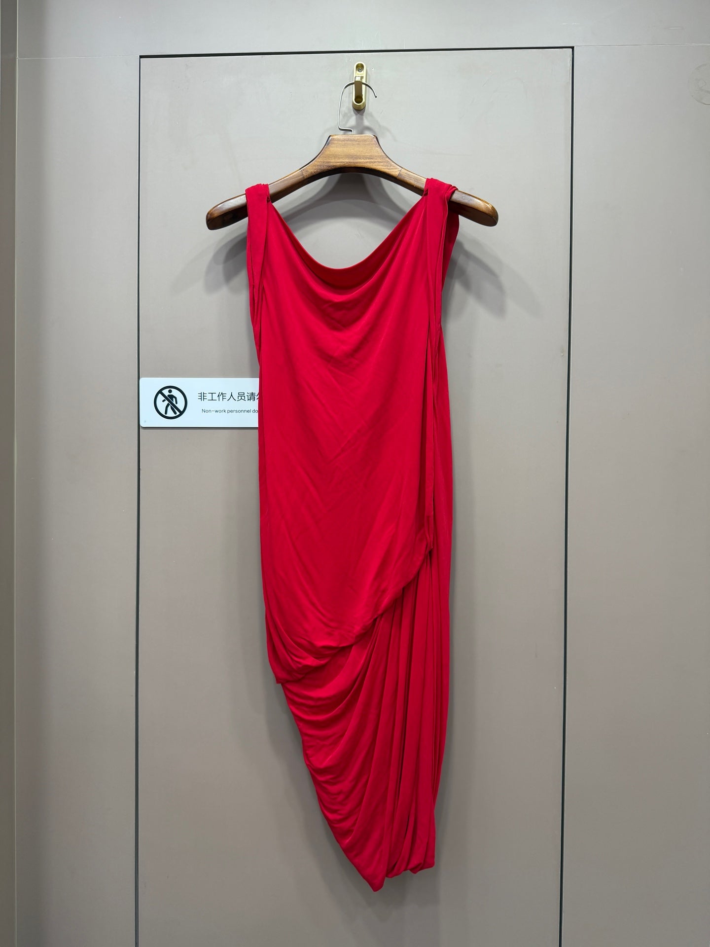 Alexander McQueen Red Dress