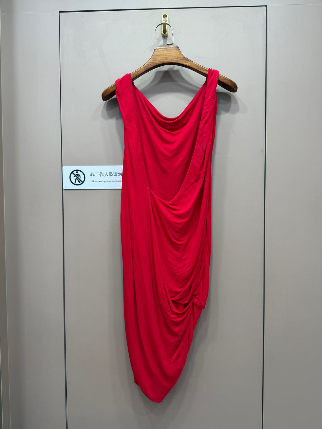 Alexander McQueen Red Dress