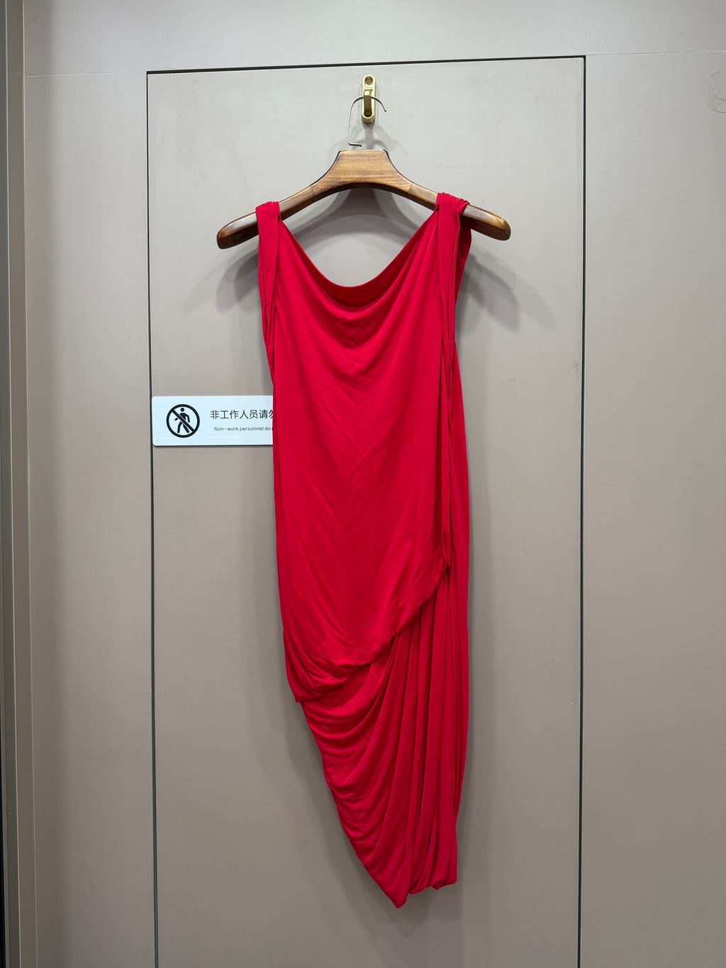 Alexander McQueen Red Dress