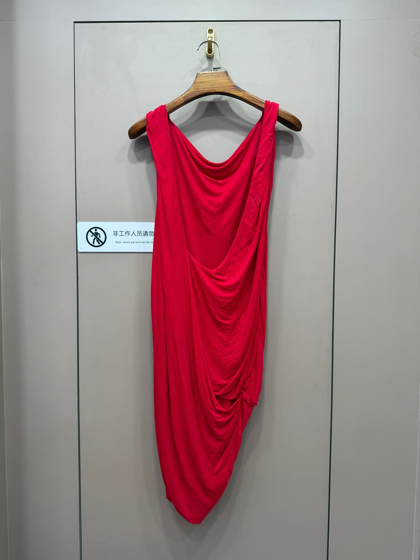 Alexander McQueen Red Dress