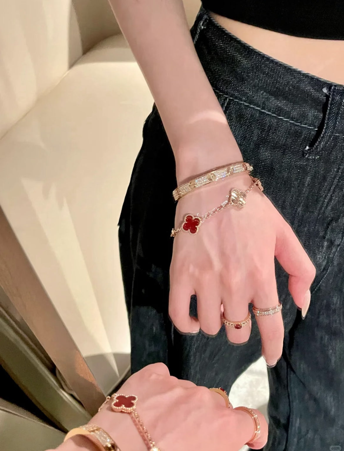 Van Cleef & Arpels Rose gold Bracelet