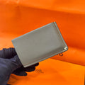 Hermes H Sellier two-tone cardholder 10.5 cm long x 7.4 cm wide x 1.8 cm thick H084770CAAB