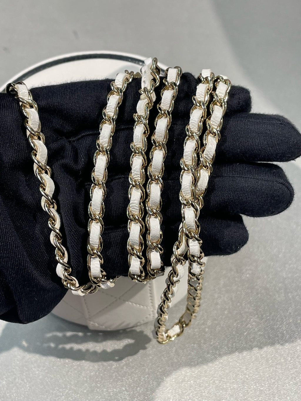 Chanel White Crossbody