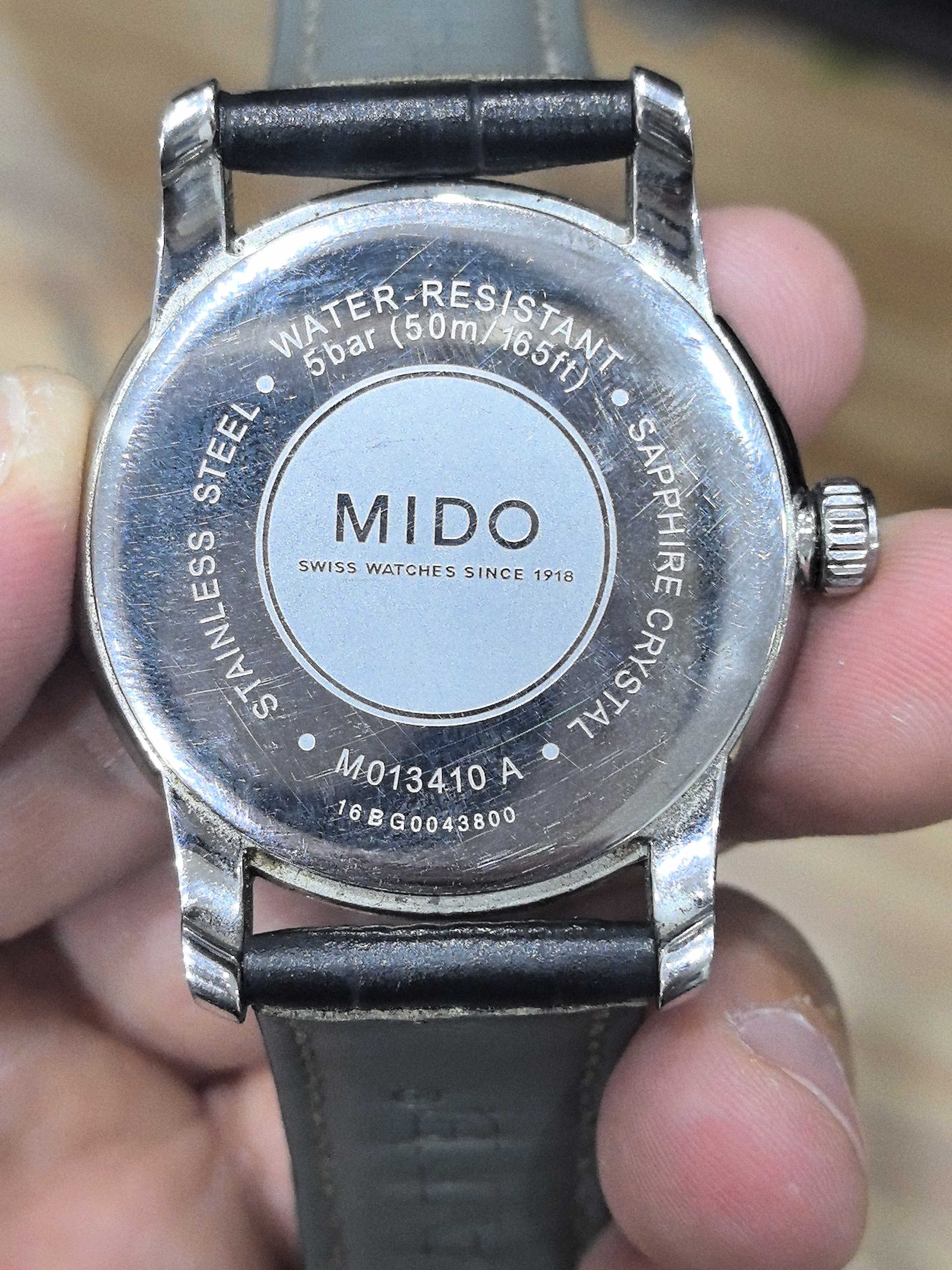 Mido 38.00 MM M013.410.16.031.00
