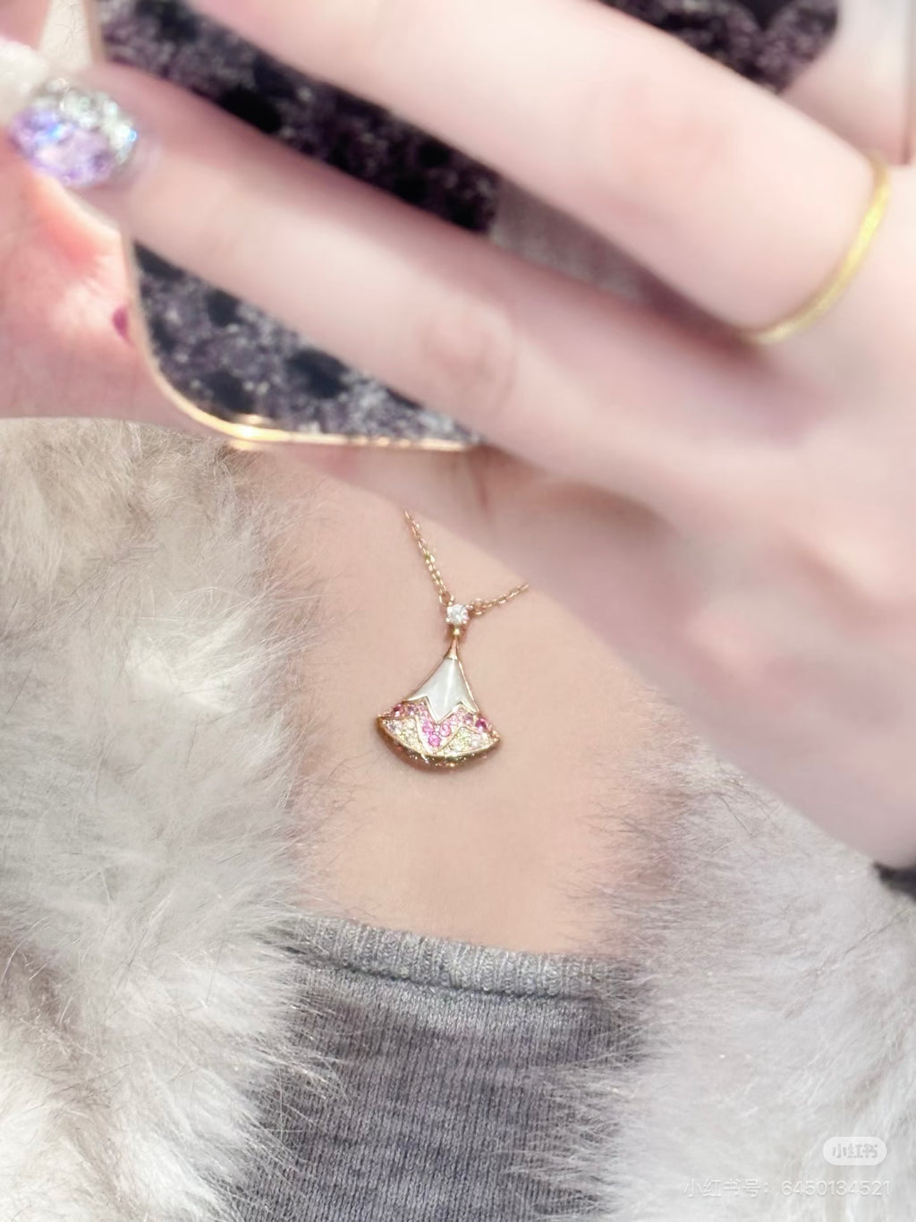 Bvlgari Rose gold Necklace