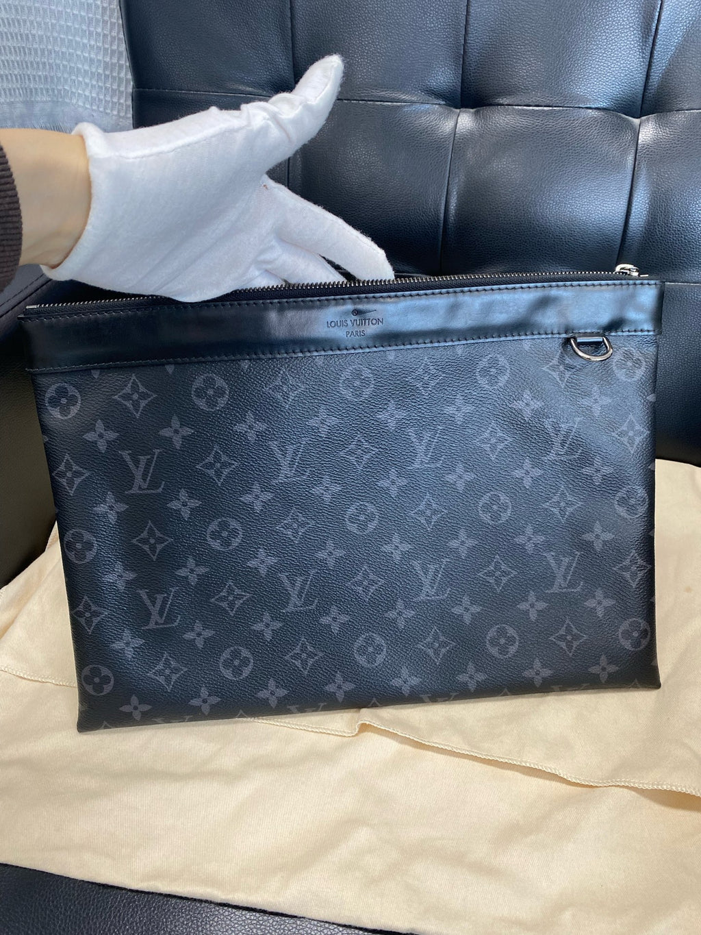Louis Vuitton Black Clutch