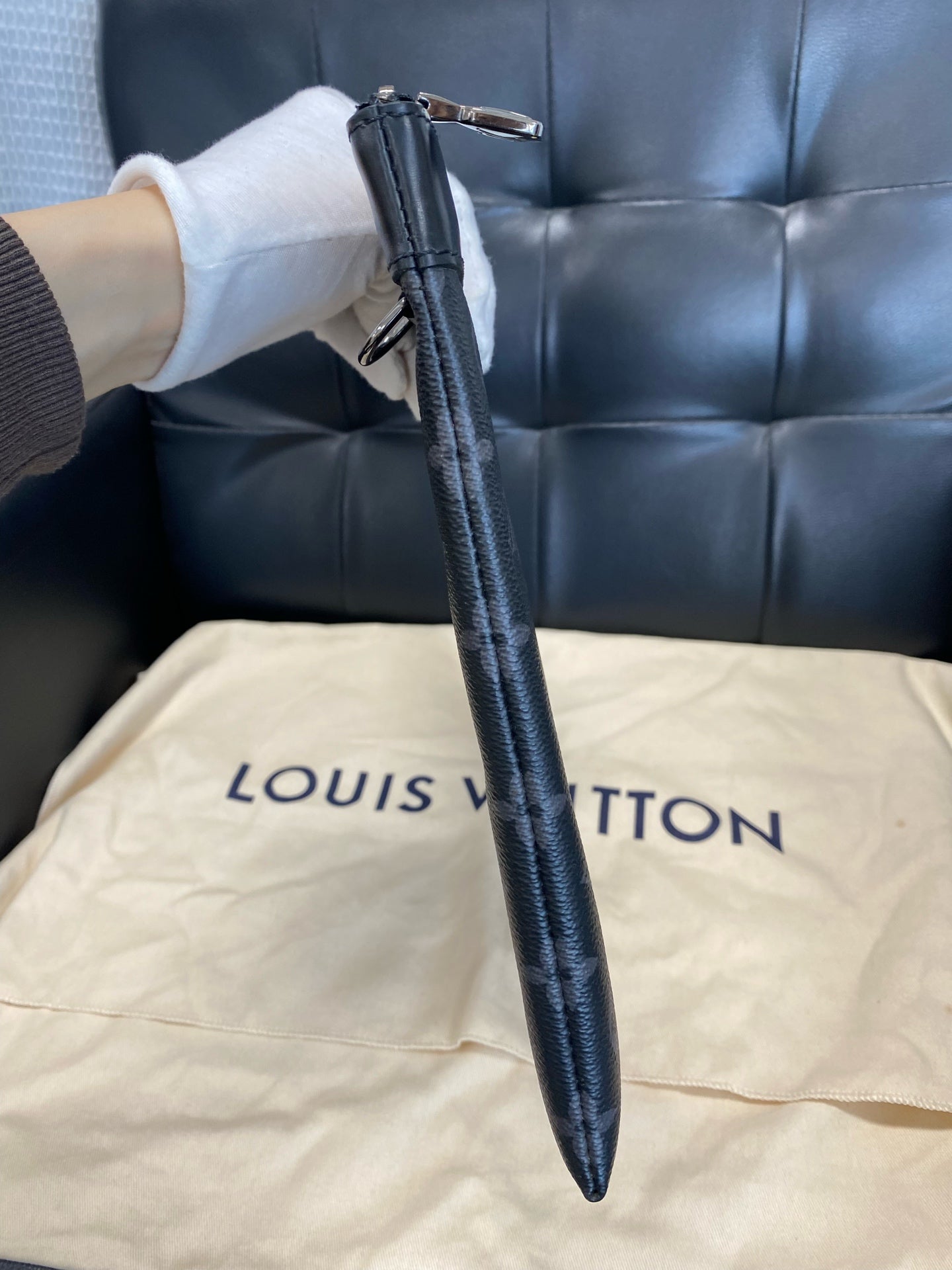 Louis Vuitton Black Clutch