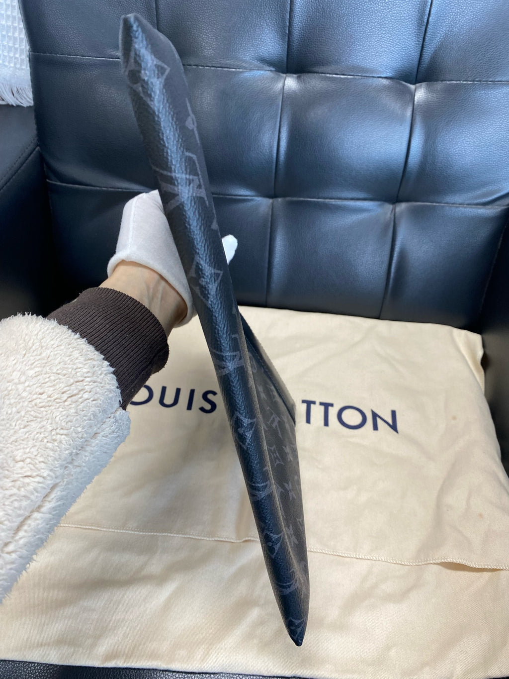 Louis Vuitton Black Clutch
