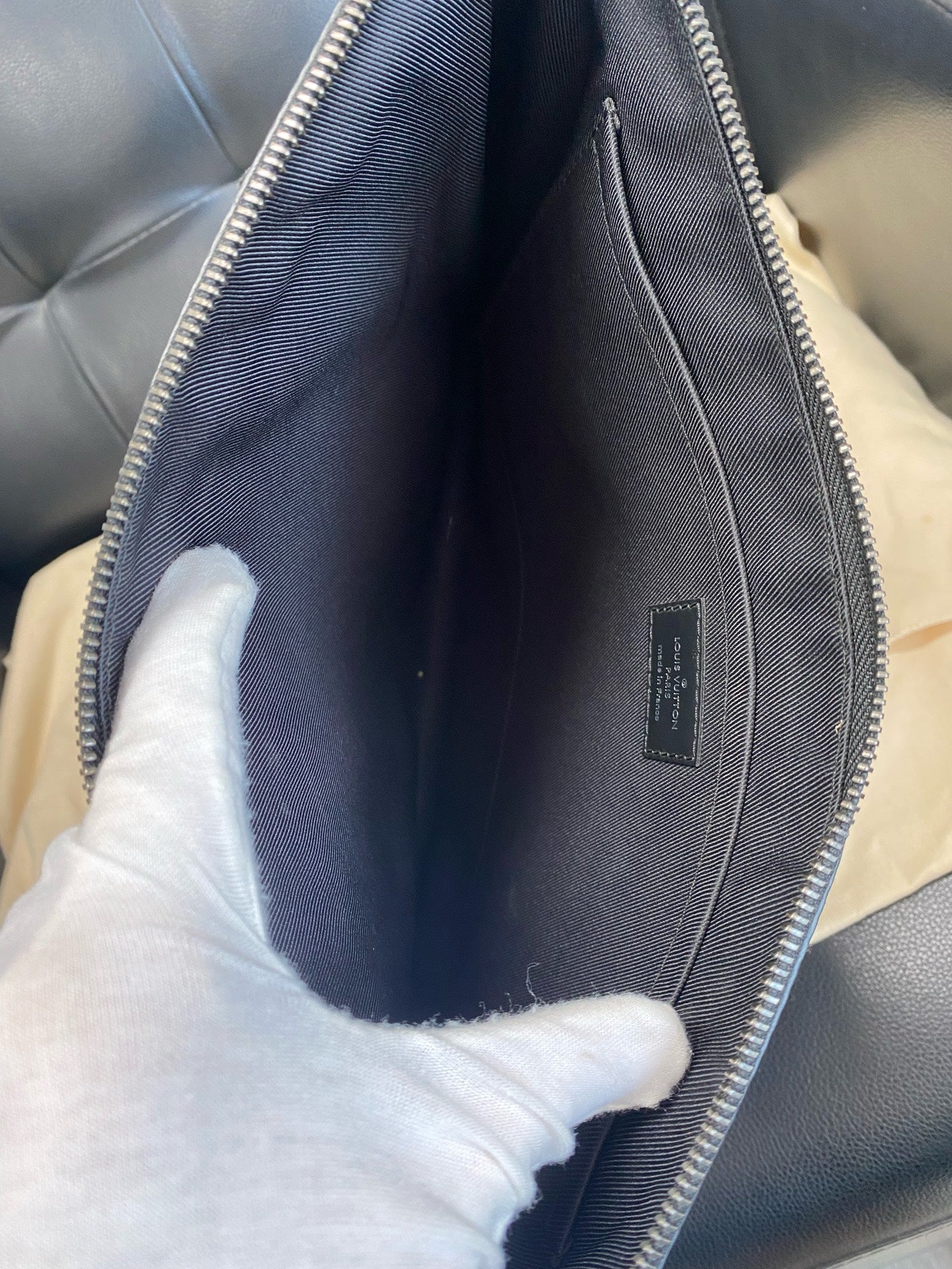 Louis Vuitton Black Clutch