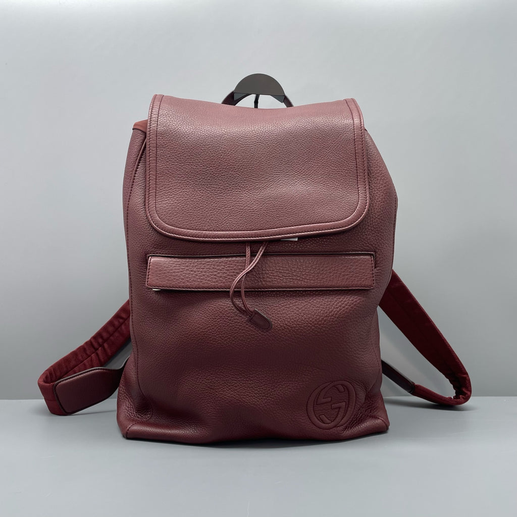Gucci Red Backpack
