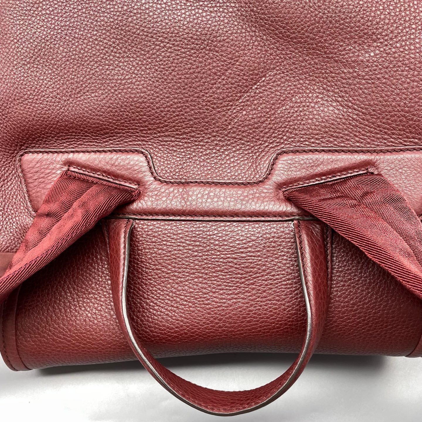 Gucci Red Backpack