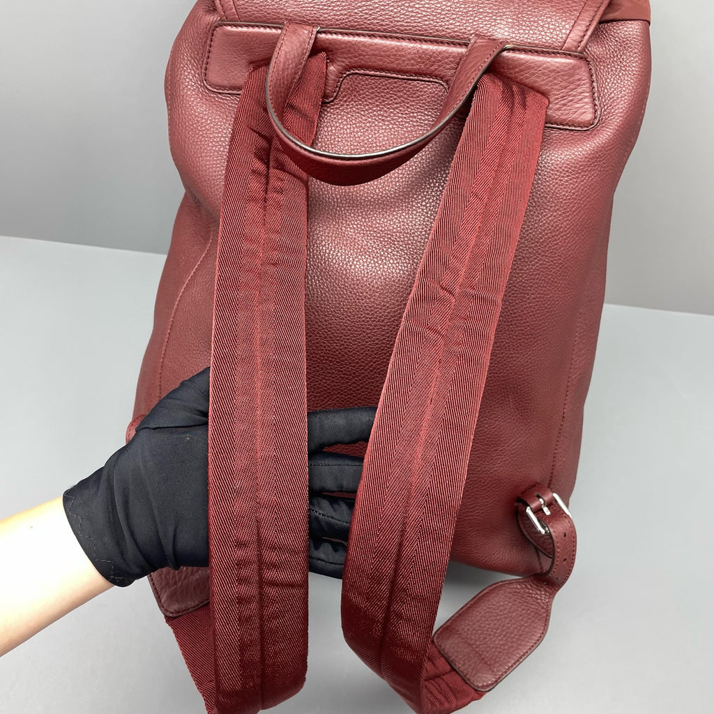 Gucci Red Backpack