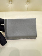 Hermes H Sellier two-tone cardholder 10.5 cm long x 7.4 cm wide x 1.8 cm thick H084770CAAB