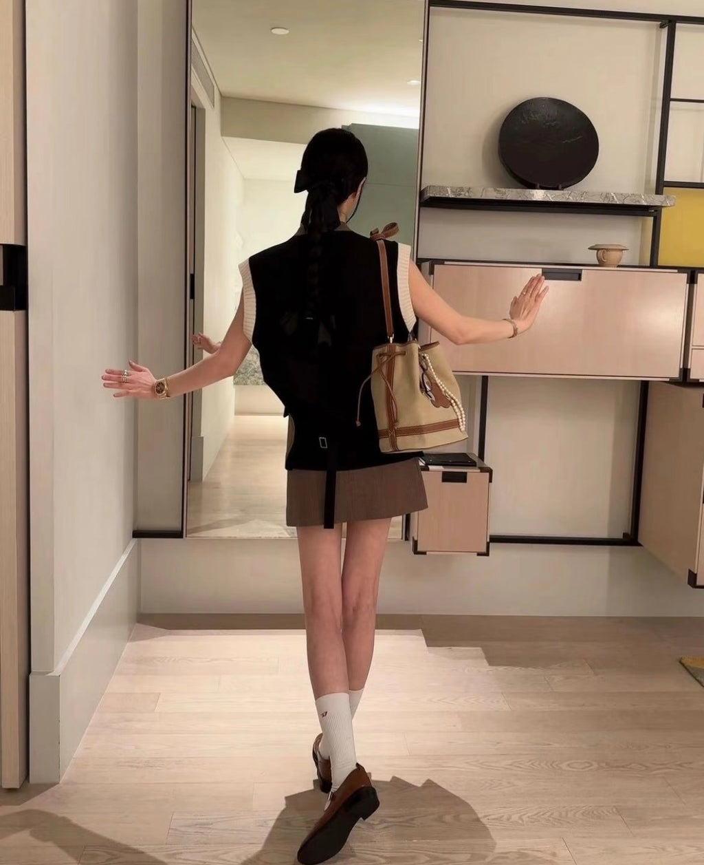 Celine Canvas Bucket & Drawstring Bag
