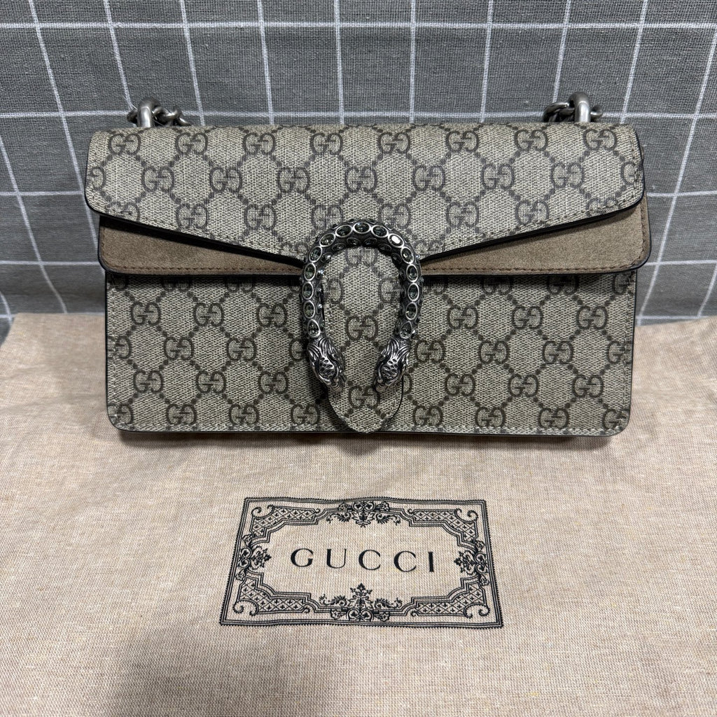 Gucci Dionysus Collection Canvas Beige Backpack 499623 92TJN 8660