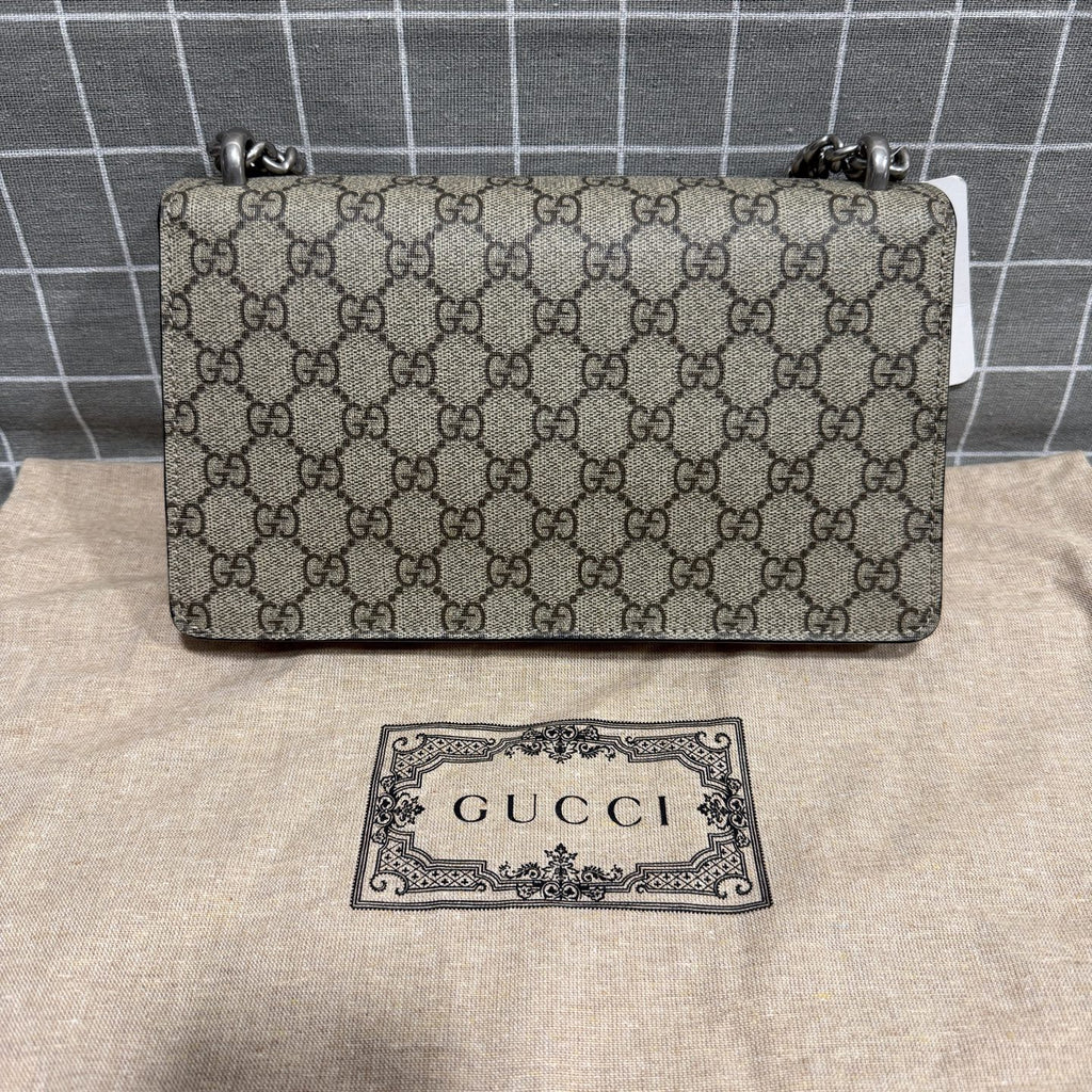 Gucci Dionysus Collection Canvas Beige Backpack 499623 92TJN 8660