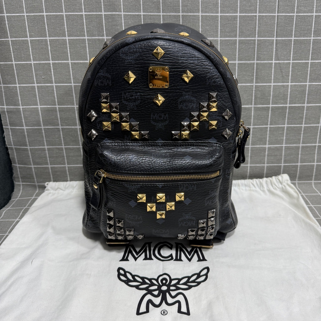MCM Black Backpack