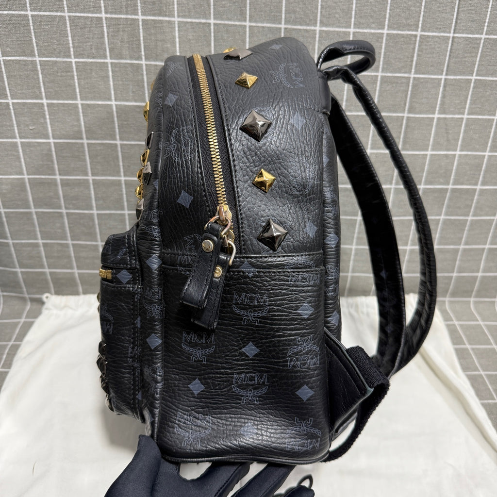 MCM Black Backpack