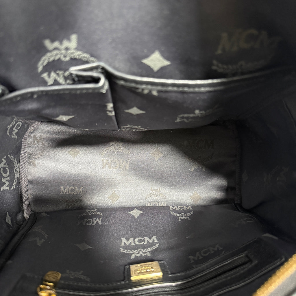 MCM Black Backpack