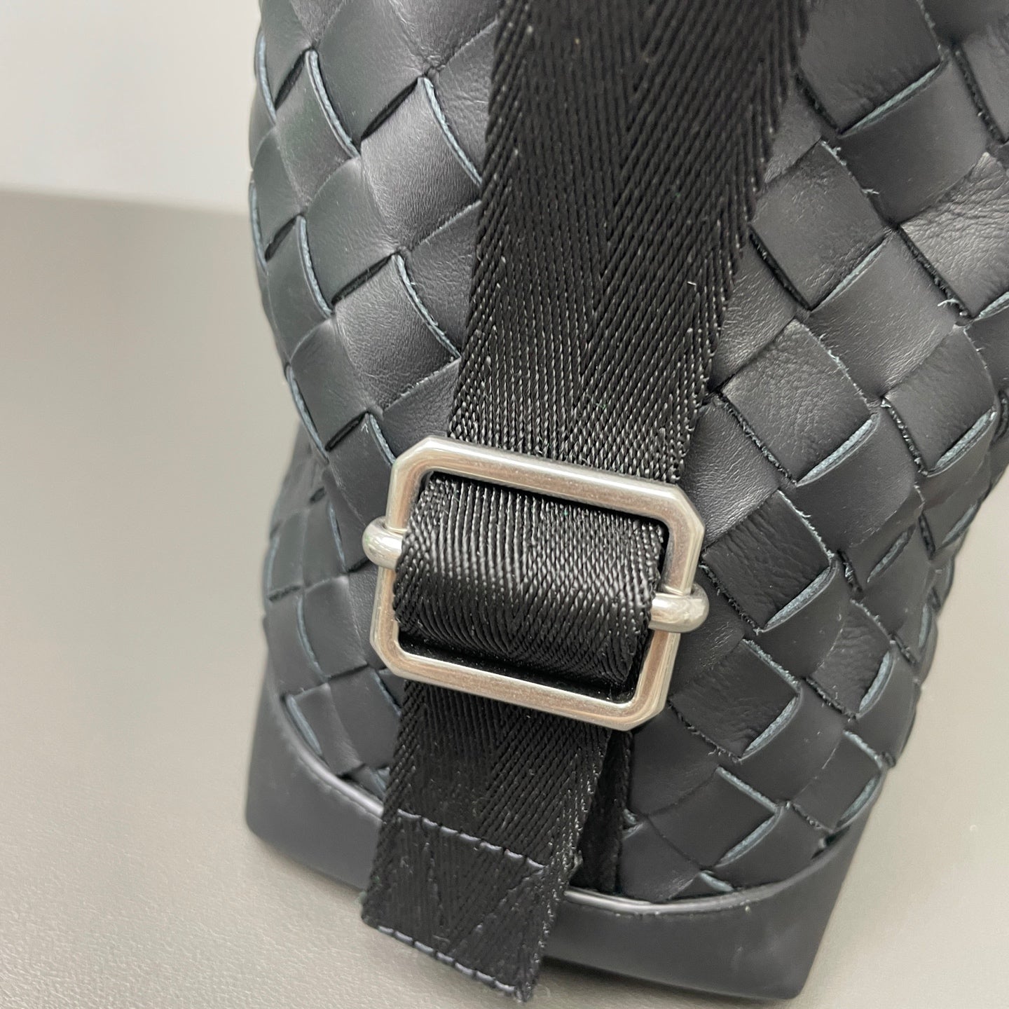 Bottega Veneta Leather Black Crossbody