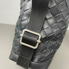 Bottega Veneta Leather Black Crossbody